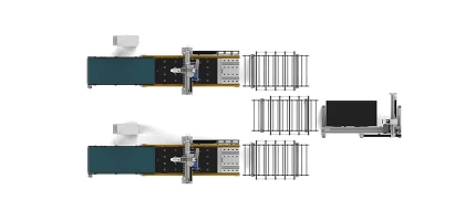 藍(lán)象數(shù)控一拖二開(kāi)料機(jī)連線詳解